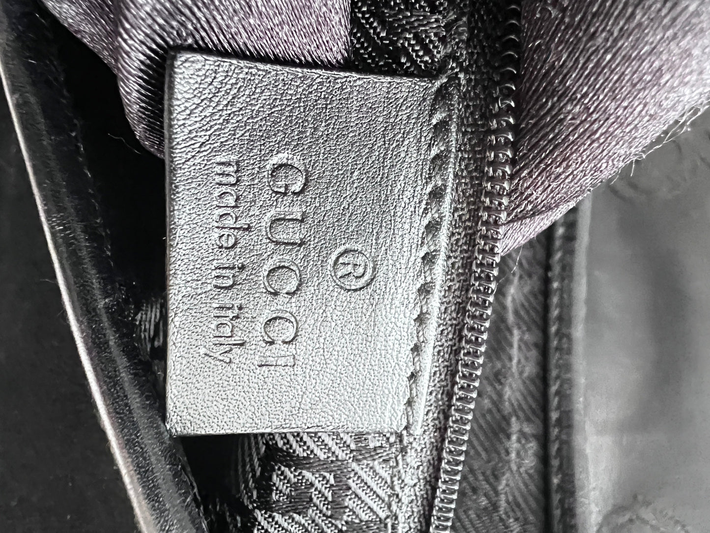 Vintage Gucci floral embroidered bag