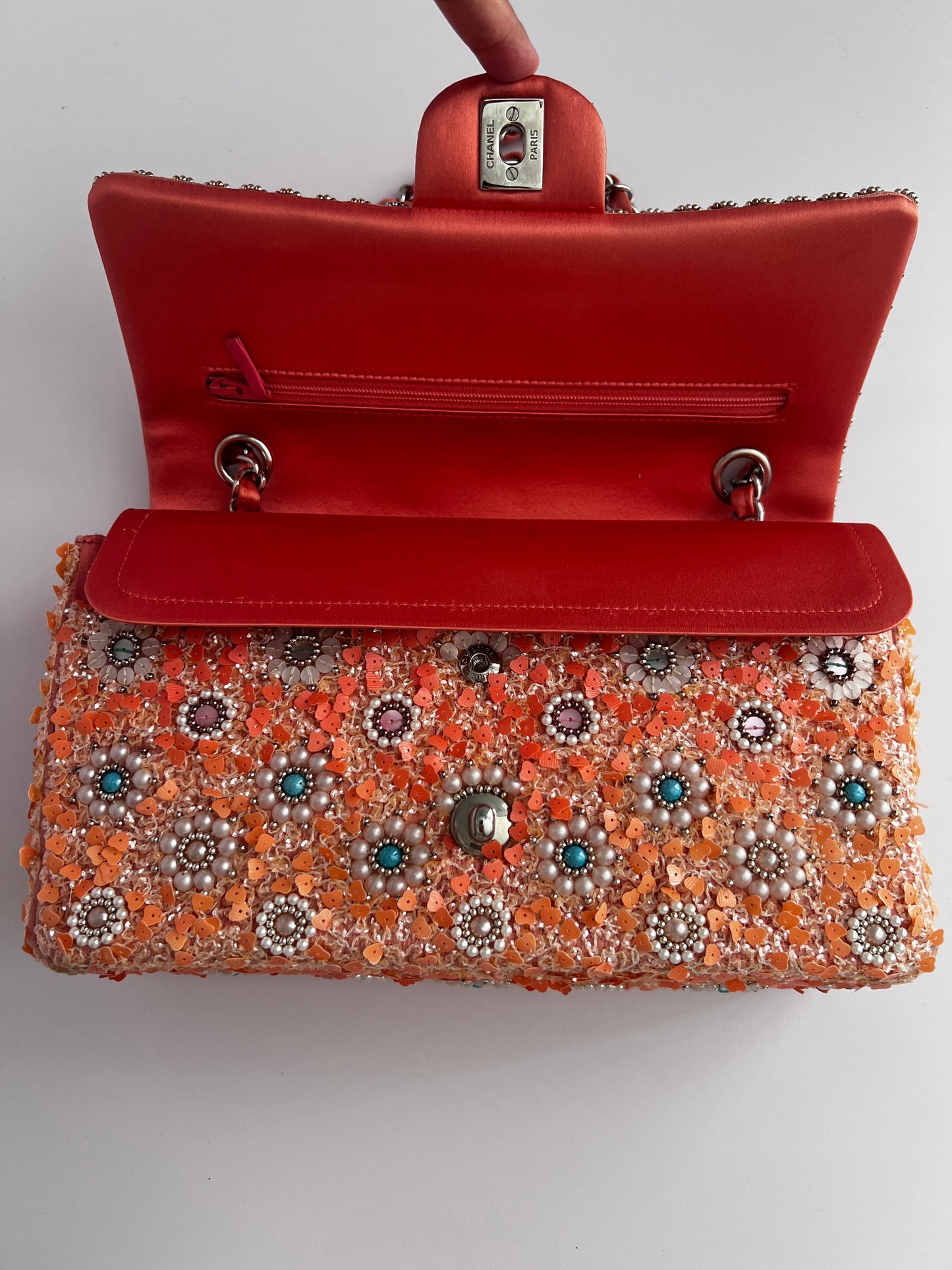 Chanel Classic Medium Embellished Double Flap bag Cruise2014