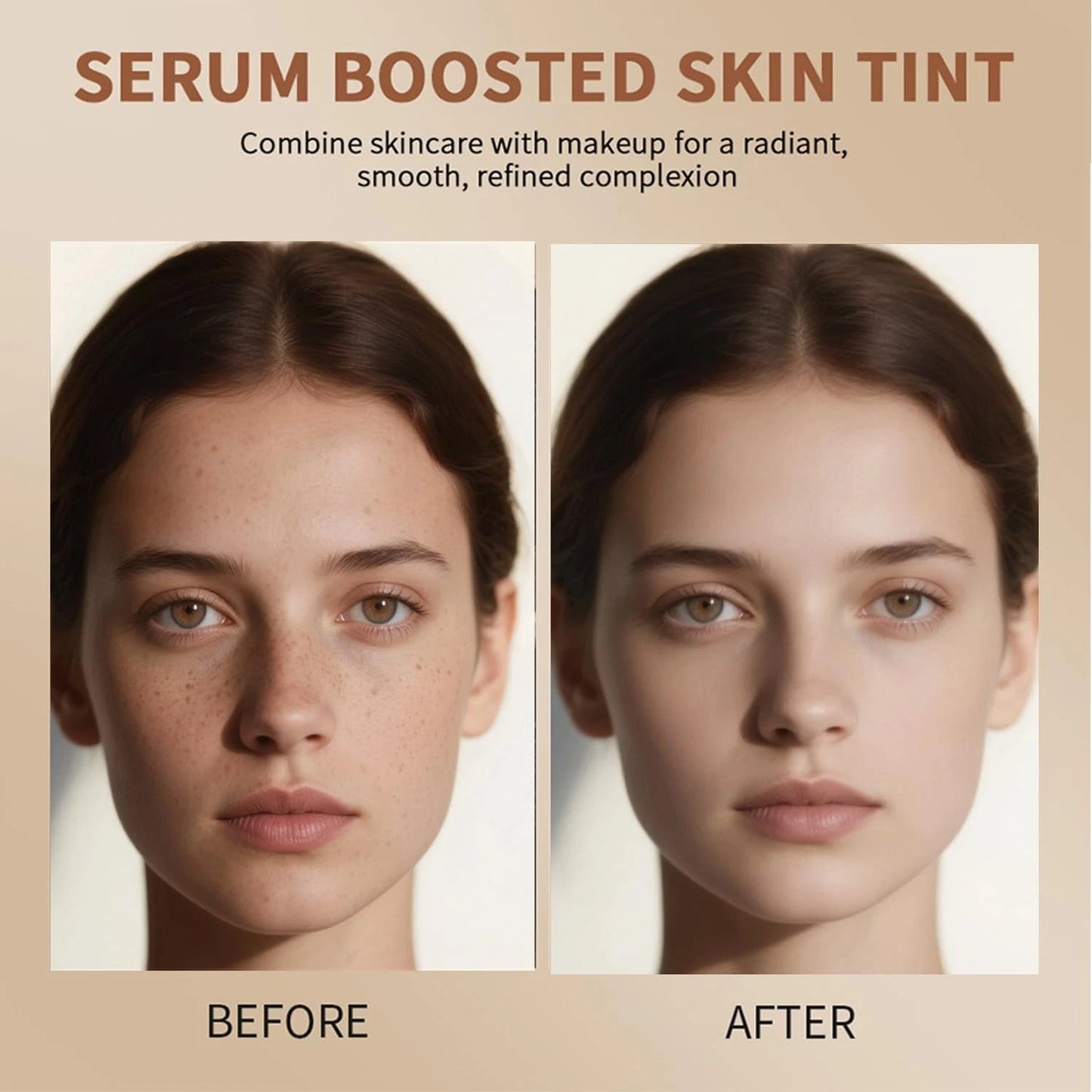 Foundation Stick - Skin Tint & Contour Stick, Serum-Boosted Beauty Balm, Buildable Coverage, Natural Finish, Long-Lasting Wear, For Many Skin Tones